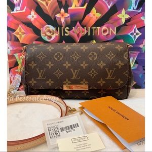 NEW Made in FRANCE LV Favorite MM Monogram